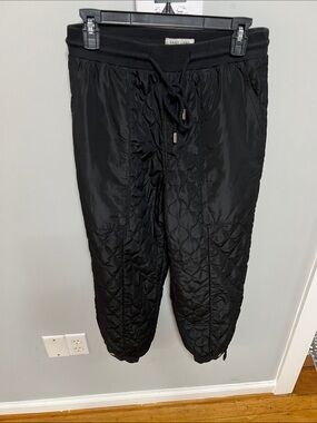 Sandy Liang x Target Black Quilted High-Rise Jogger Pants Size S